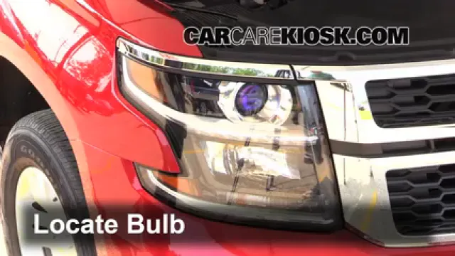 2015 Chevrolet Tahoe LT 5.3L V8 FlexFuel Lights Highbeam (replace bulb)
